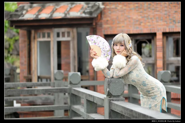 [Mzsock] NO.069 Xue Kaiyun, Lin Antai’s ancient house, high heels and beautiful legs, outdoor shot street photography#[76P]-76